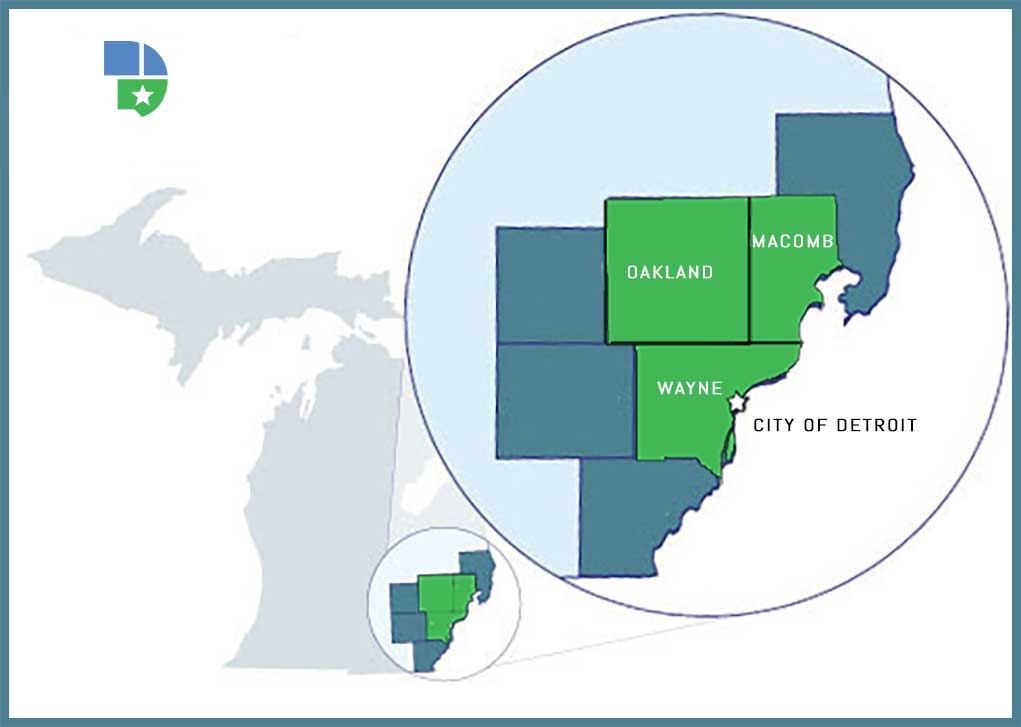 -Detroit Regional Defense Coalition - Macomb County, Oakland County, Wayne County and the City of Detroit